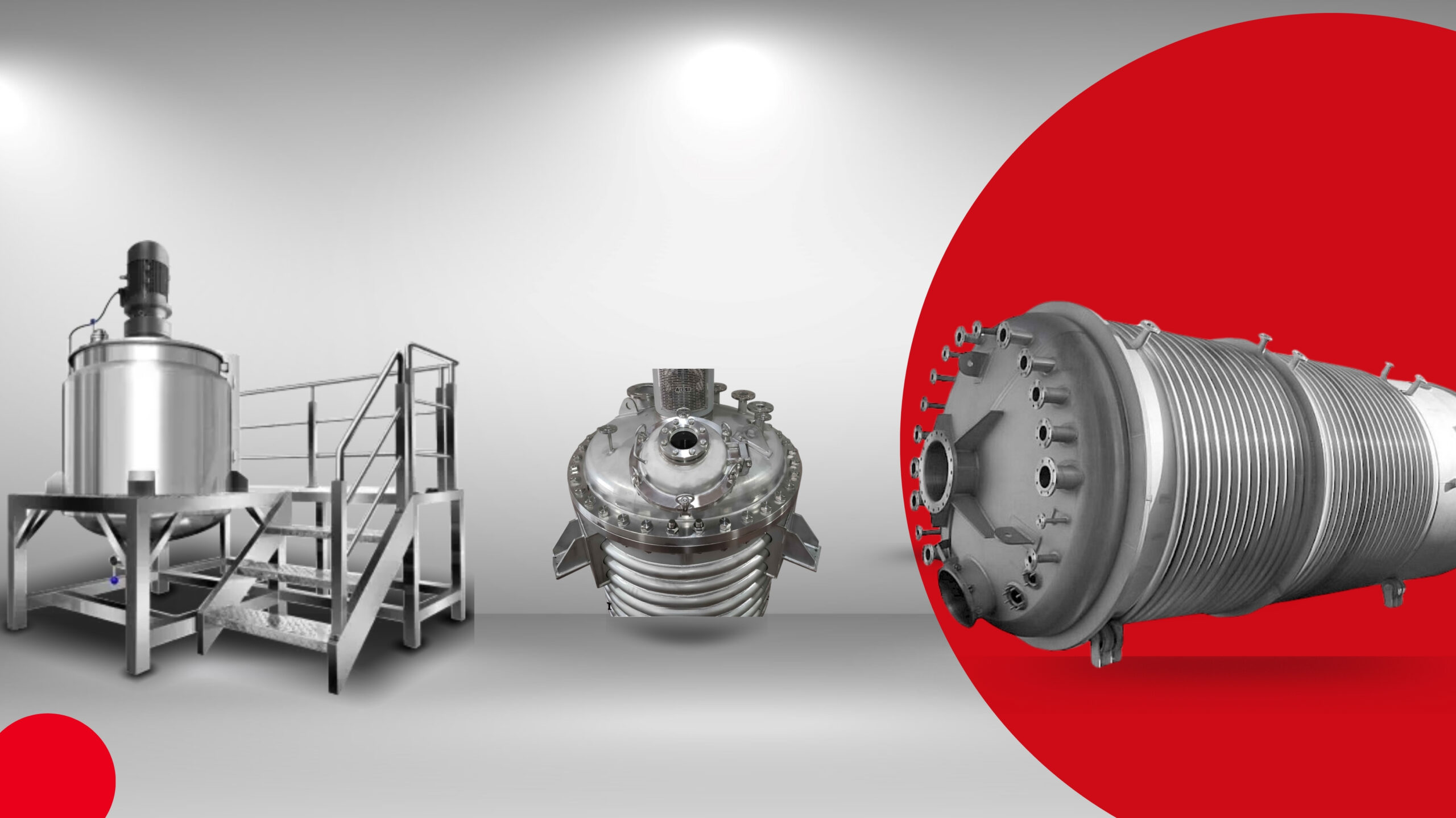 High-performance stainless steel reactor system in an industrial chemical facility by AtomMek